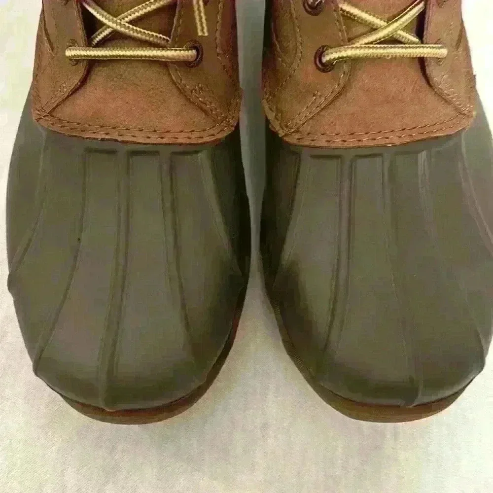 Sperry Brewster Waterproof Memory Foam Lace Up Ankle Boot NWOB Mens Size 10.5